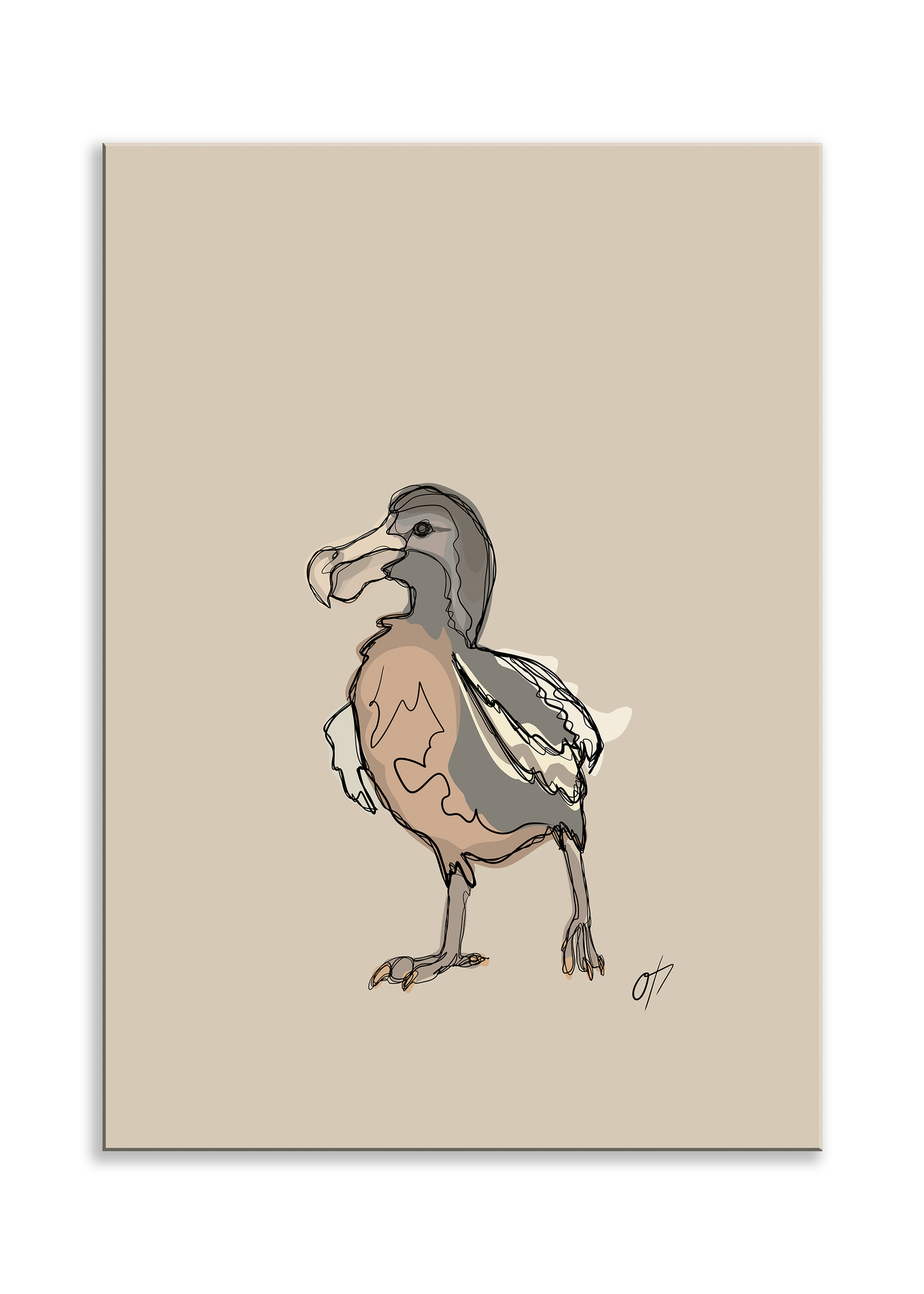 Mr. Dodo poster (flera färger)