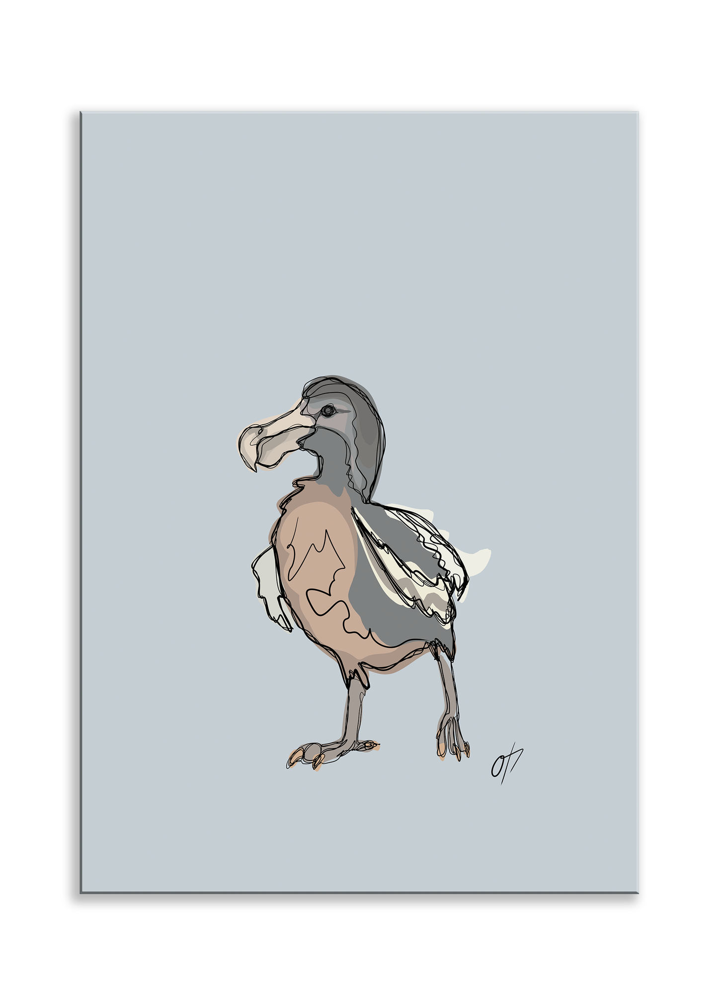 Mr. Dodo poster (flera färger)