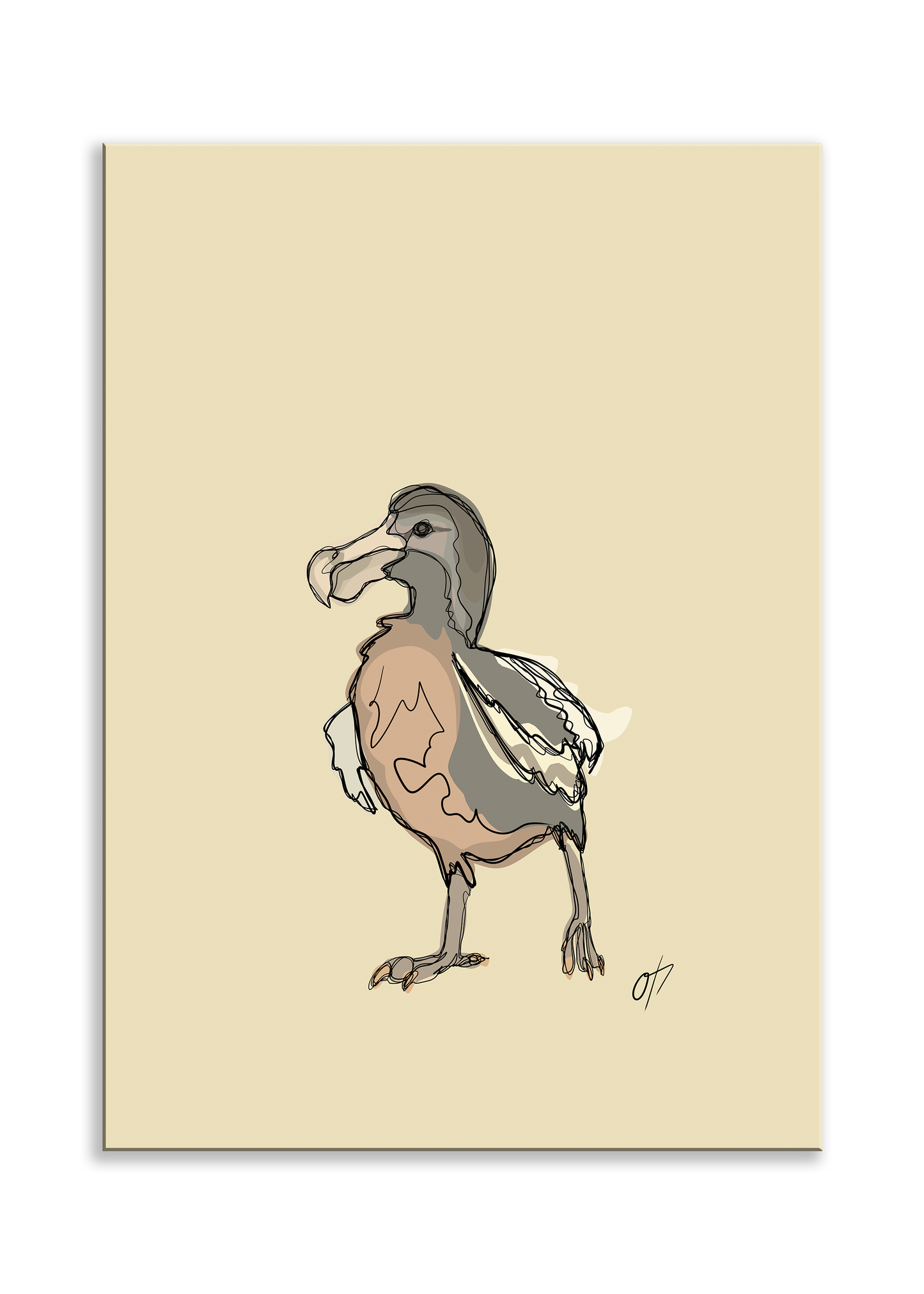 Mr. Dodo poster (flera färger)