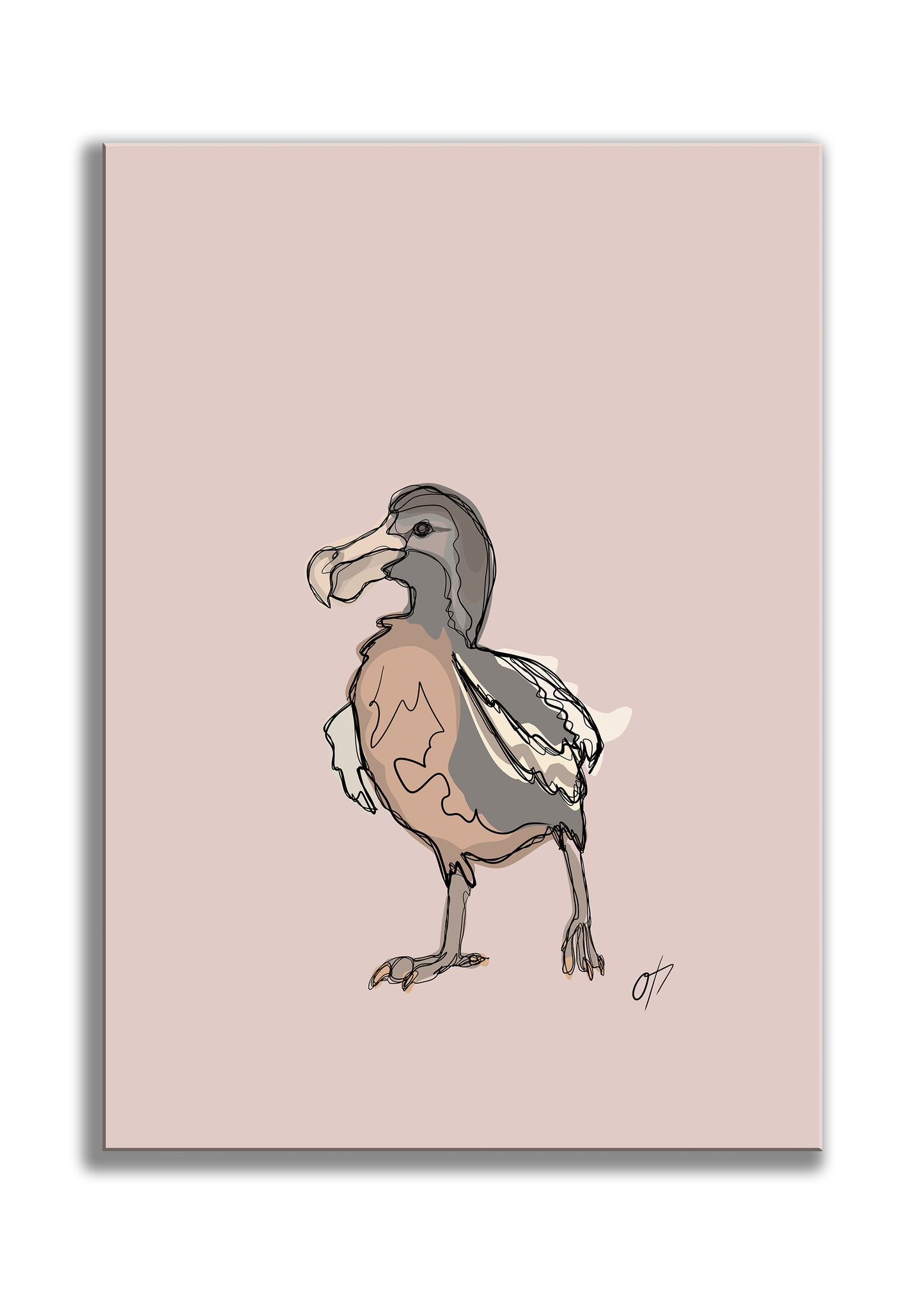 Mr. Dodo poster (flera färger)