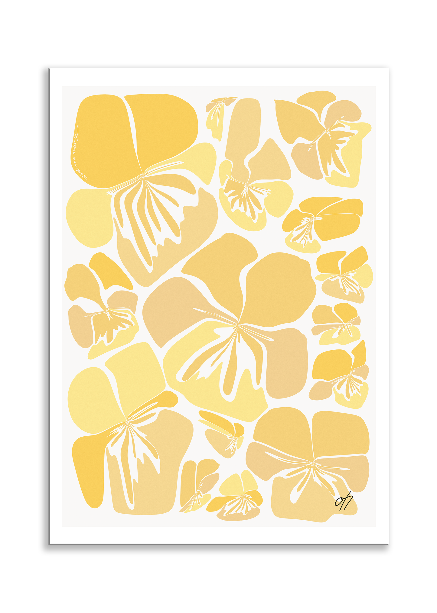 Kristinas Violer poster (flera färger)