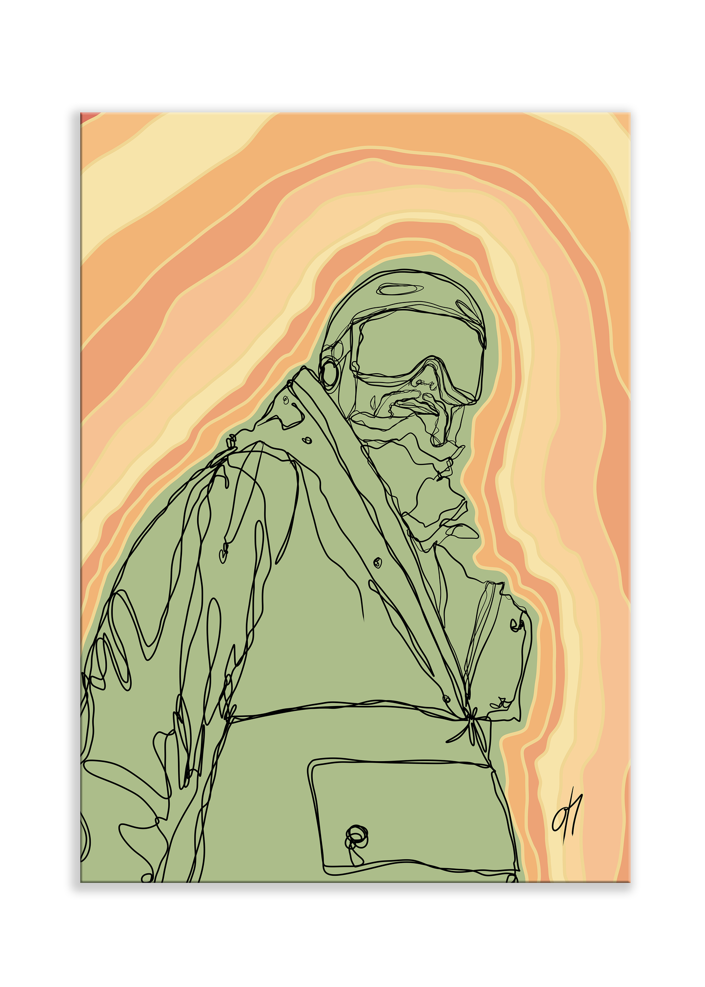 Skiman poster