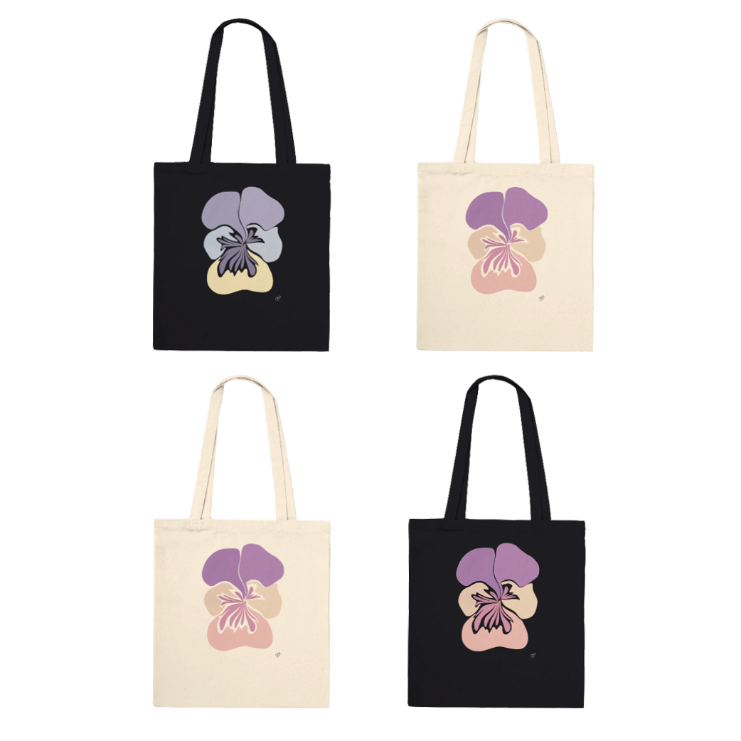 Viol Totebag (flera färger)