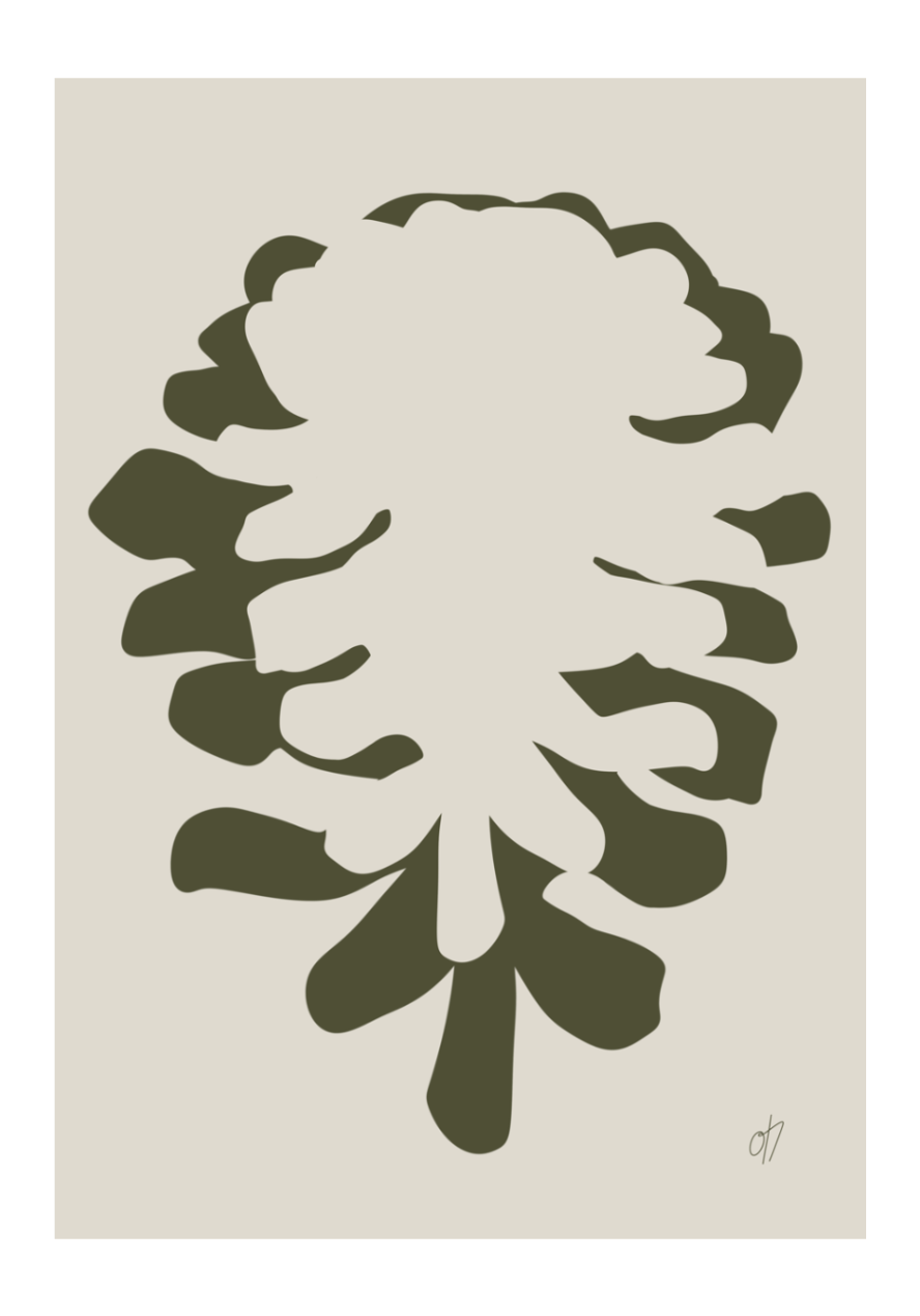 Pine poster (flera färger)
