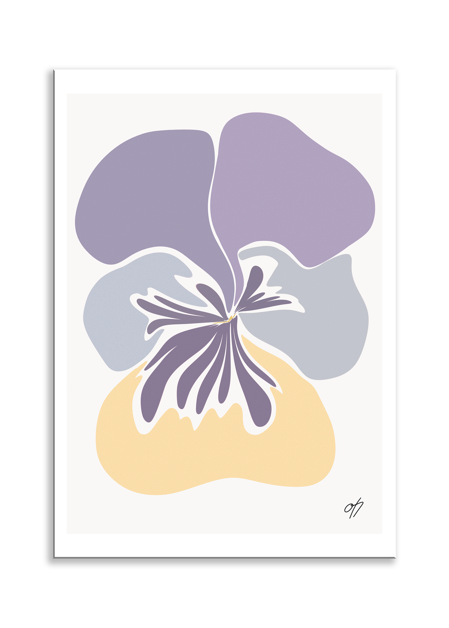 Viol poster (flera färger)